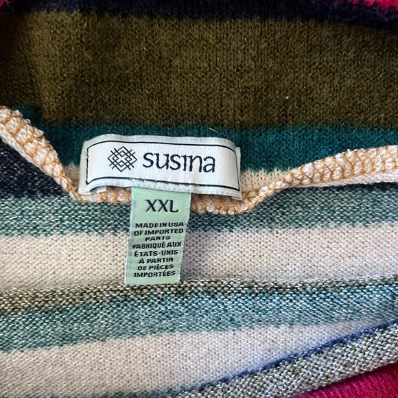 Fall Striped Susina Dress - Picture 3 of 4